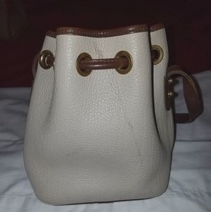 Vintage Dooney drawstring bucket purse